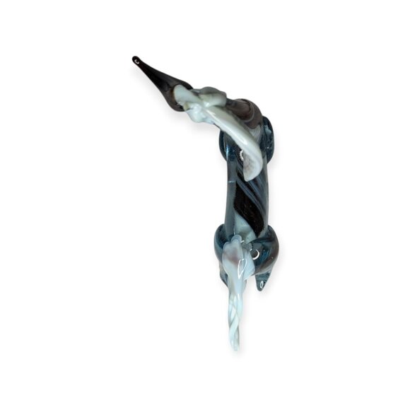 Vintage Mid Century Modern Glass Horse Sculpture Murano Art 9" Tall - Picture 5 of 11